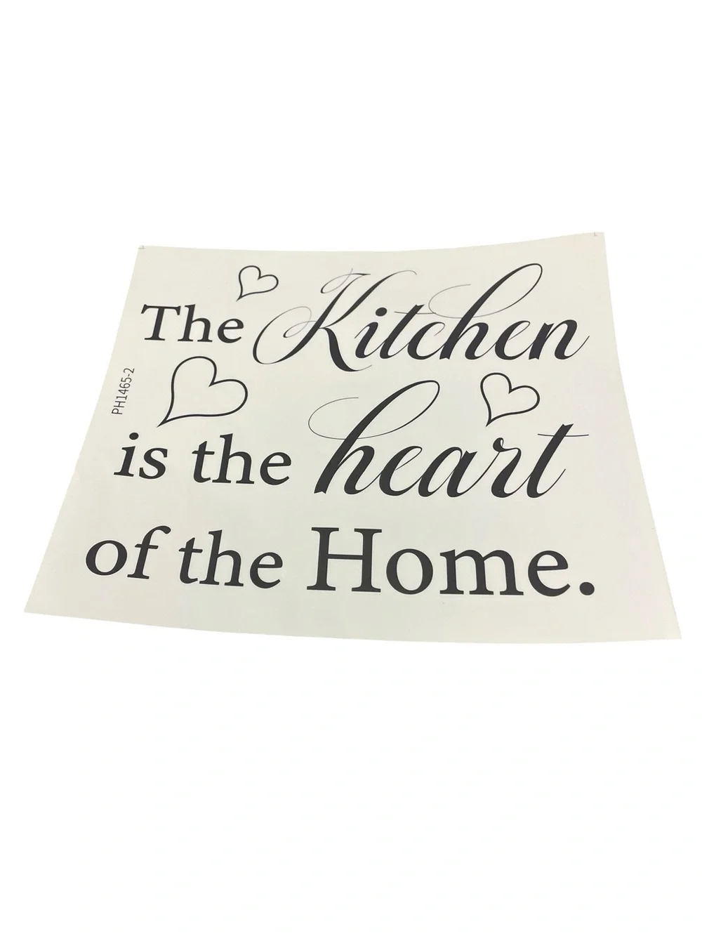 Chef Illustration Kitchen Wall Decal - White, Brown, and Orange Accents